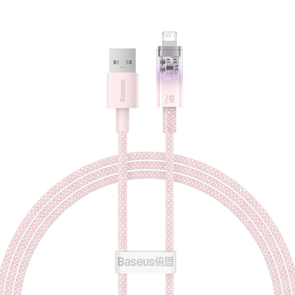 Baseus Explorer Series | USB - Lightning kabel pro iPhone iPad 2,4A 1m