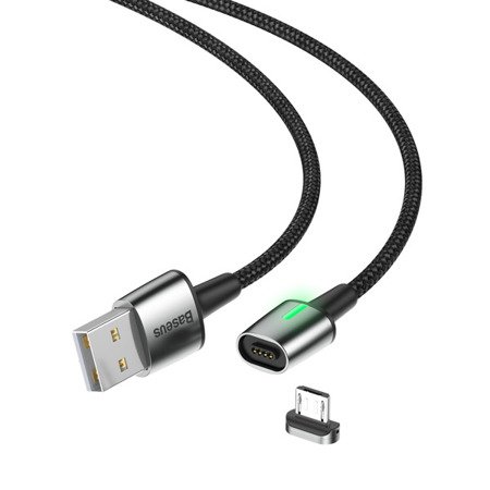 Baseus Zinc Standard | Silný magnetický kabel USB - Micro USB 200cm 1,5A EOL